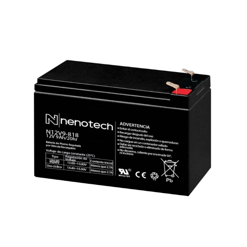 Bateria Para Ups Nenotech 12v 9a