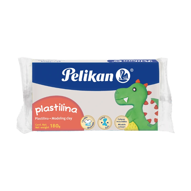 Plastilina Pelikan Marqueta Blan 180grs