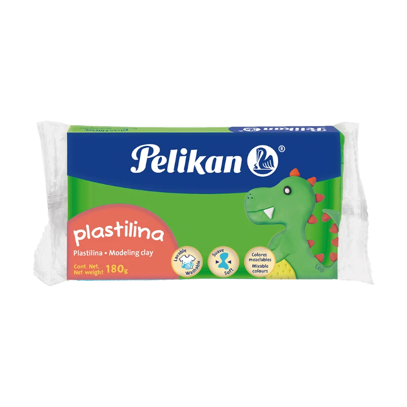 Plastilina Pelikan Marqueta Verde Neon 180grs