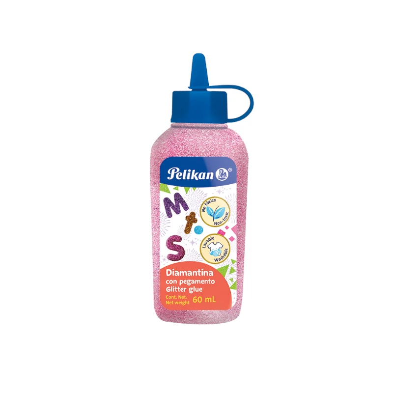 Plastico la Diamantina Rosa Pastel Pelikan 60ml