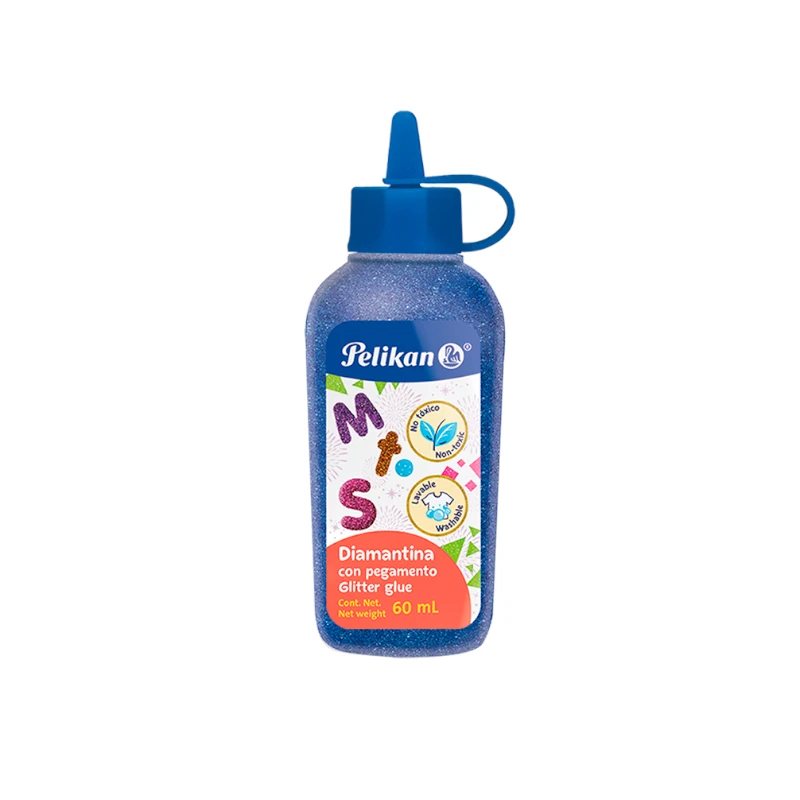 Plastico la Diamantina Azul Rey Pelikan 60ml