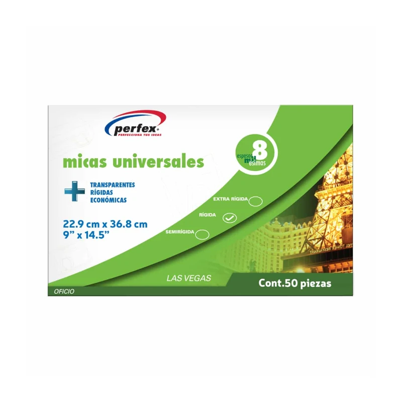 Lamina Tamaño Oficio 8Ml Paquete50 Perfex