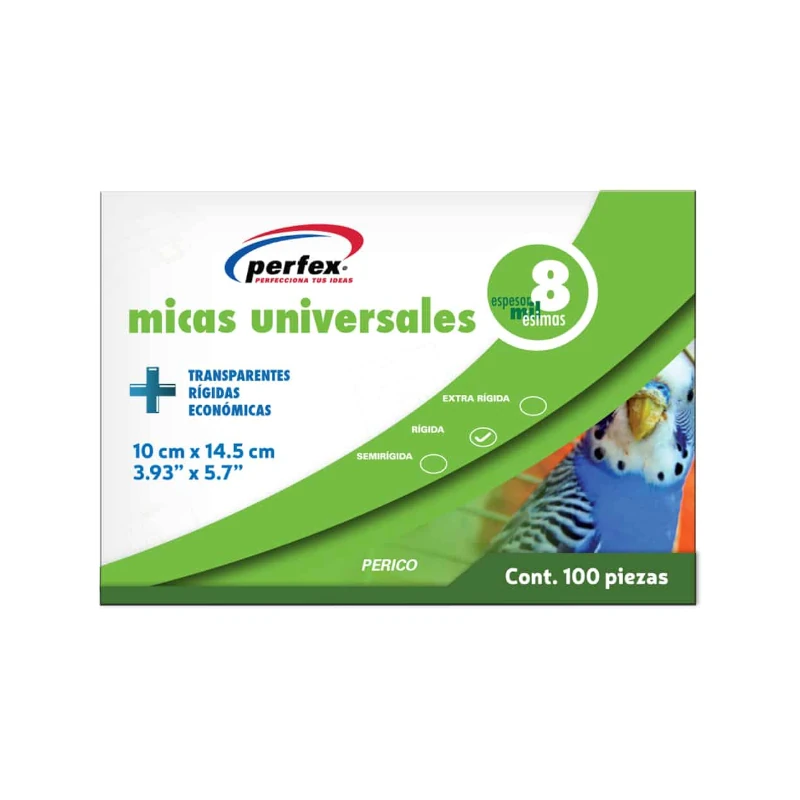 Lamina 10X14.5Cm 8Ml Paquete100 Perfex Revision