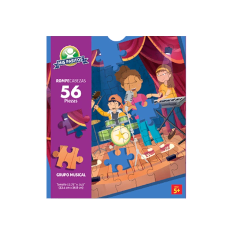 Rompecabezas Grupo Musical 56 Piezas Mis Pasitos