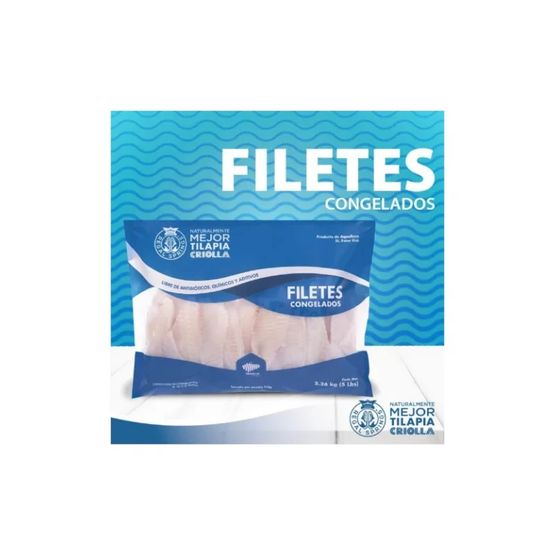 Pescado Filete Tilapia Roja Importada Lbr