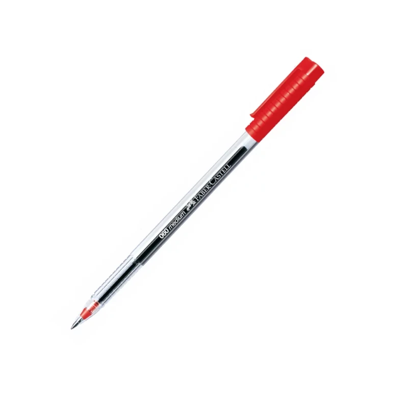 Boligrafo Faber Castell Rojo 060 Medio 1.0Mm