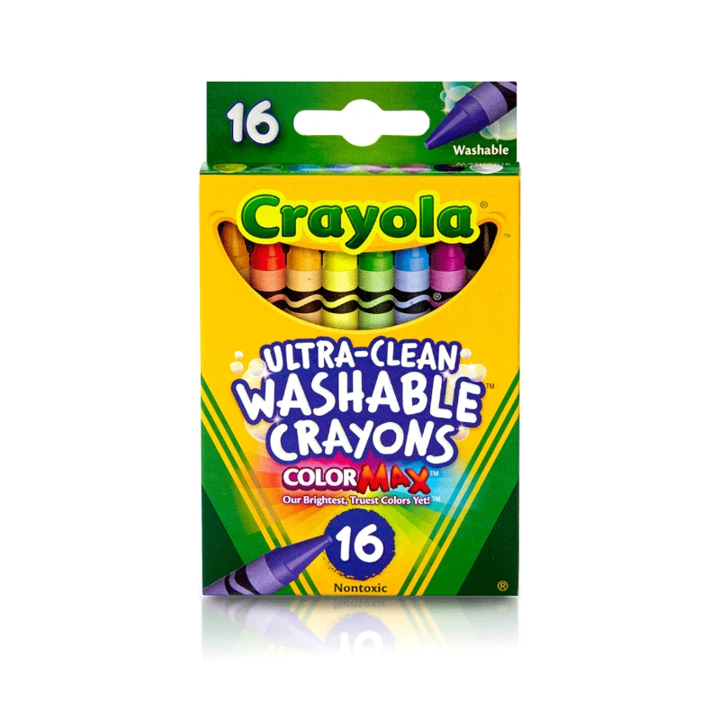 Crayon 16 Colores Lavable Crayola