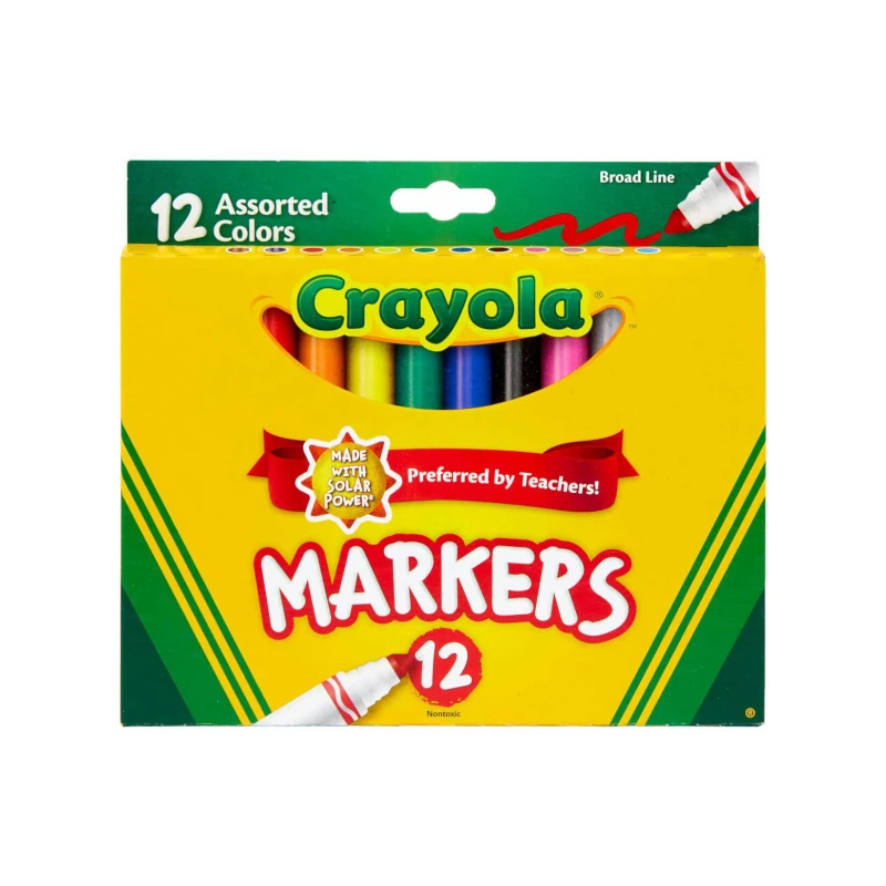 Marcador Escolar 12 Colores Crayola 58-7712