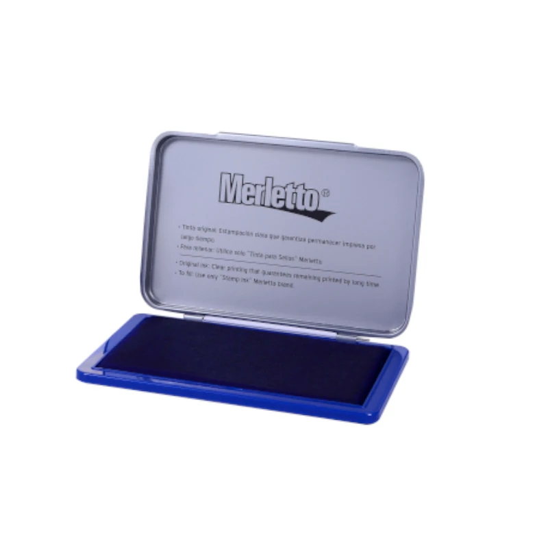 Almohadilla Para Sello Azul #1 Merletto 11x7cm