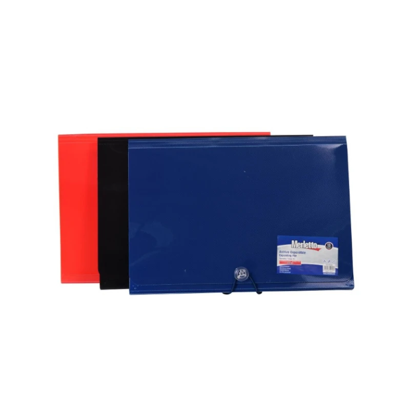 Acordeon Plastico Tamaño Oficio Surtido Merletto