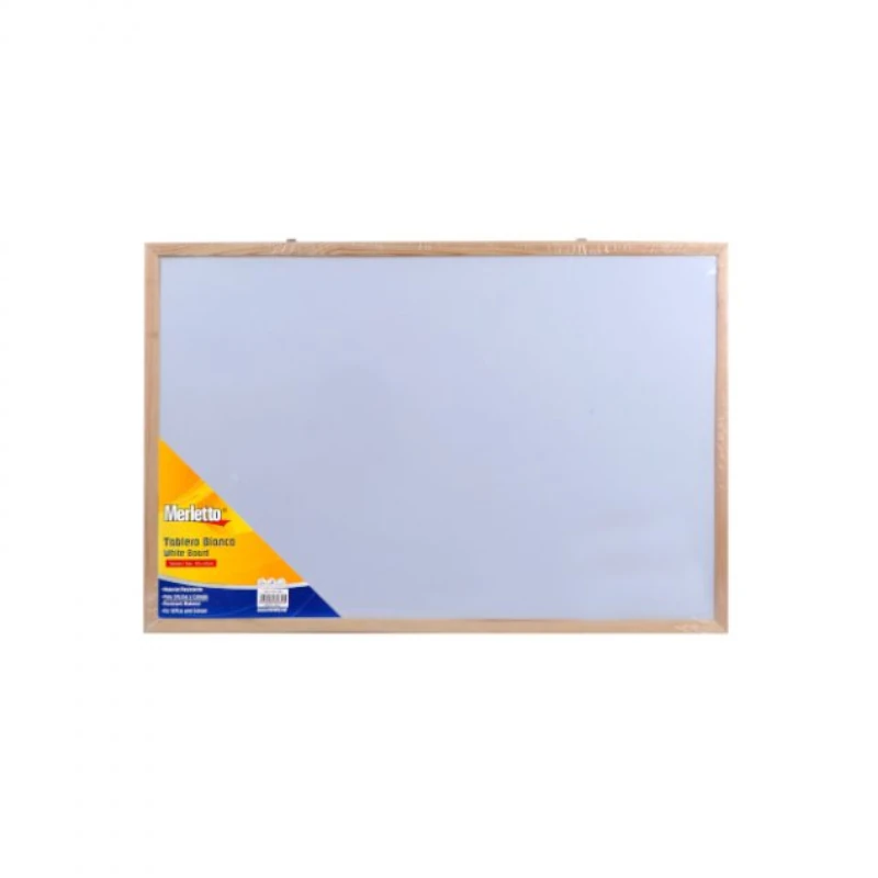 Pizarra Acrilica 40X60Cm Marco Madera Merletto