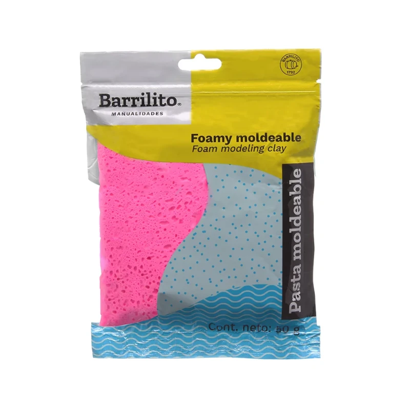 Foamy Moldeable Fuscia 50Gr Barrilito