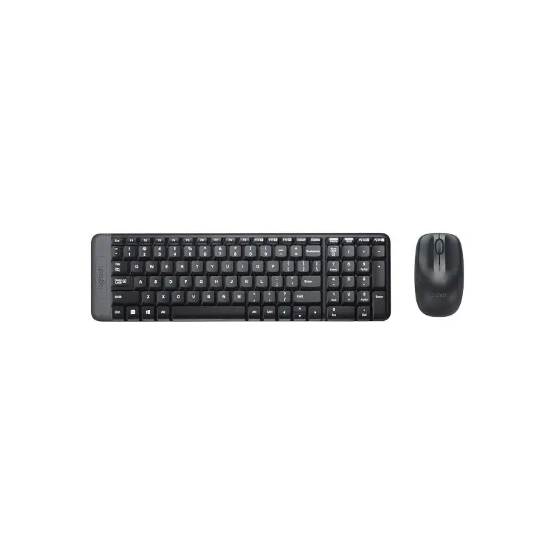 Teclado + Mouse Inalambrico  Usb K220 + M150 Español  Negro  Logitech  920-004430