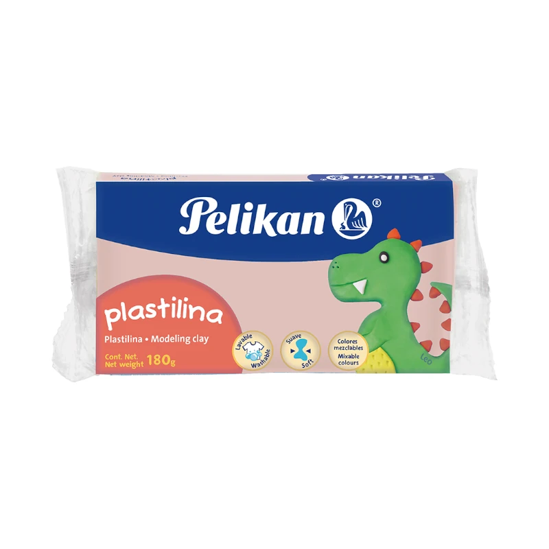 Plastilina Pelikan Marqueta Rosa Carne 180 Grc