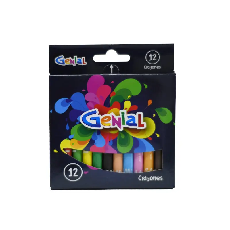 Crayon 12 Colores Genial