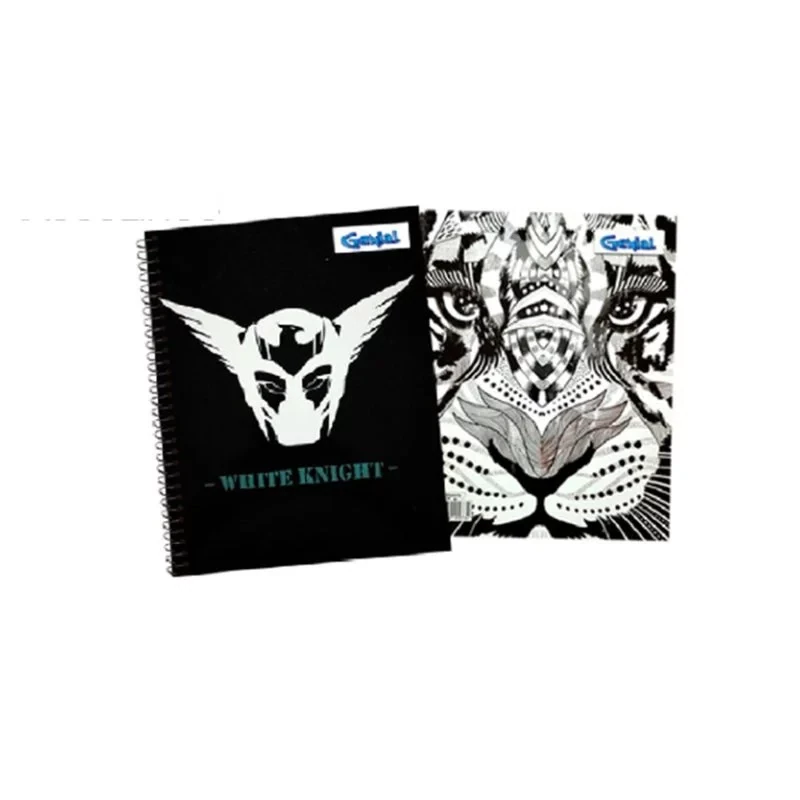 Cuaderno #3 5 Materias Genial Diseños Masculinos