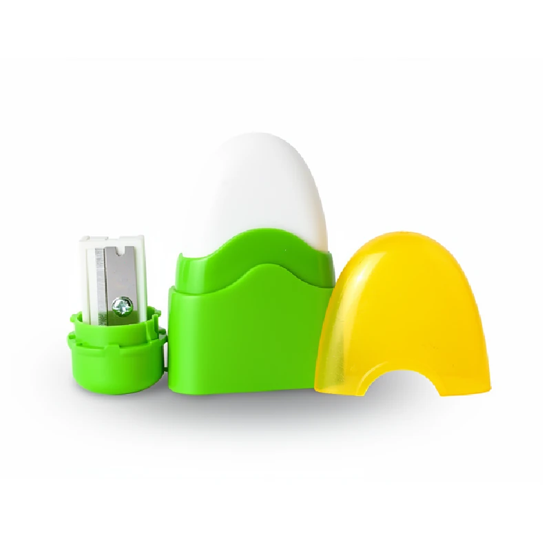 Sacapunta Paquete24 Con Borrador Genial Ovalado