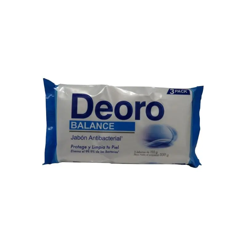 Jabon De Oro Balance Pqt3 110gr