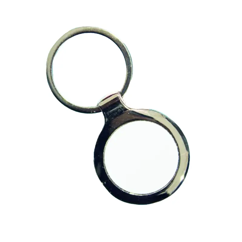 Llavero Para Sublimar Metal Redondo