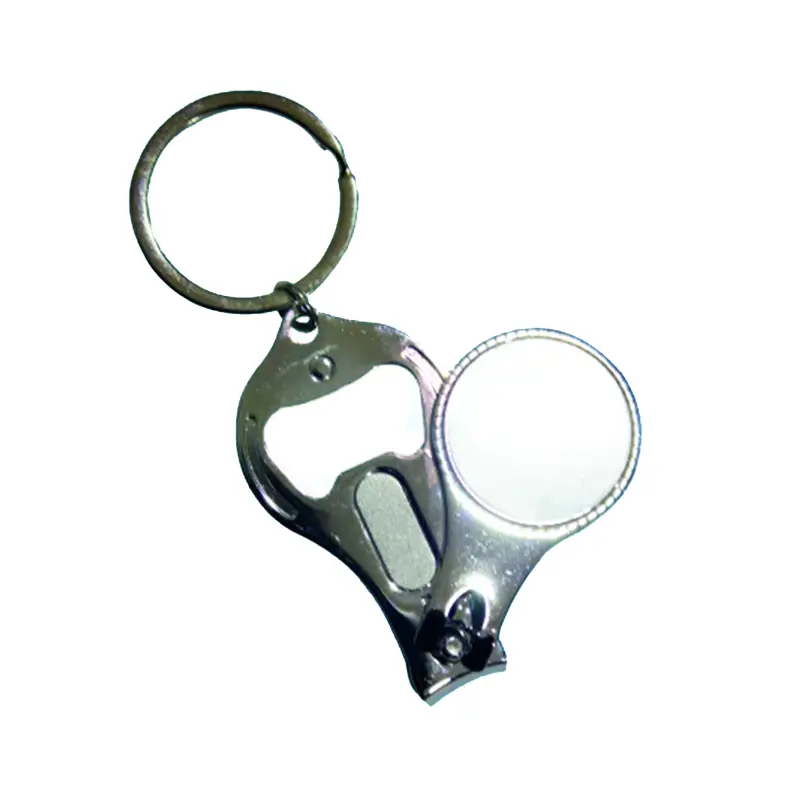 Llavero Para Sublimar Metal Cortauñas