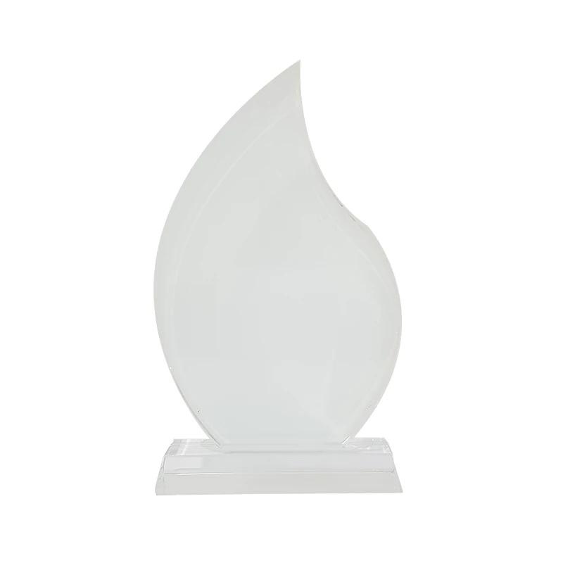 Retratera Para Sublimar Vidrio 9X4 Forma Hoja