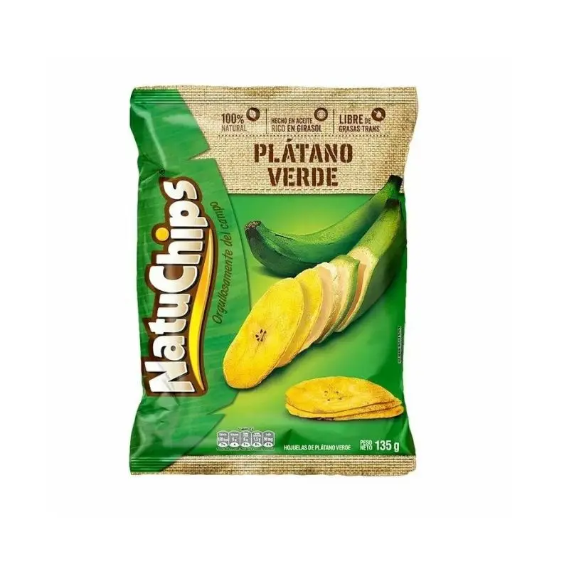 Caribas Natuchips Platano Verde 135gr
