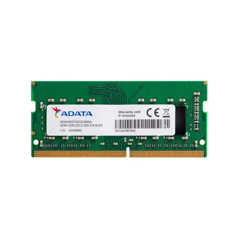 Memoria Ram Adata Ddr4 8gb 2666 Ad4s266688g19-Sgn So-Dimm P/Laptop