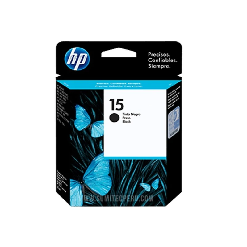 Tinta Hp 15 C6615dl Negro