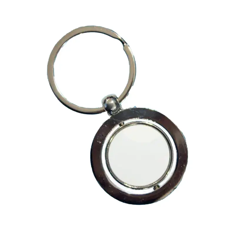 Llavero Para Sublimar Metal Rotable