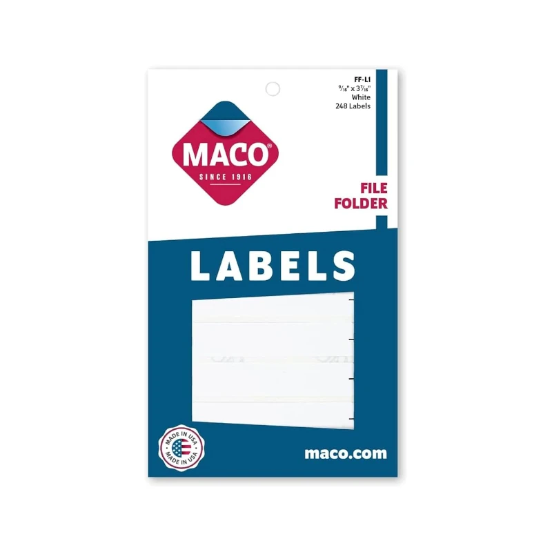 Viñeta P/Folder Blanco Maco Ff-L1 248Unds