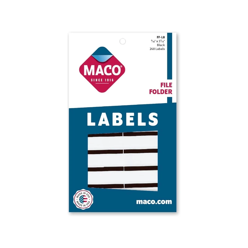 Viñeta P/Folder Negro Maco Ff-L8 248Unds