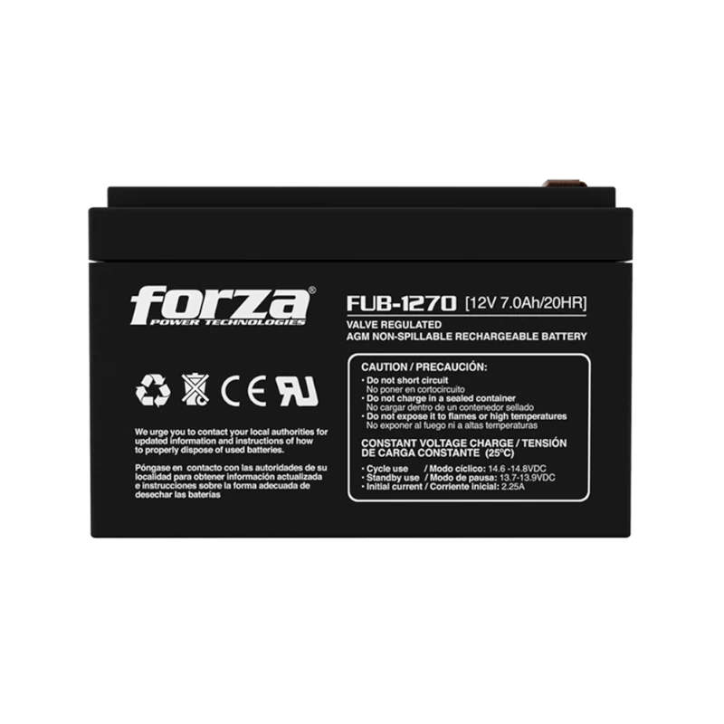 Bateria Para Ups Forza 12v 7a