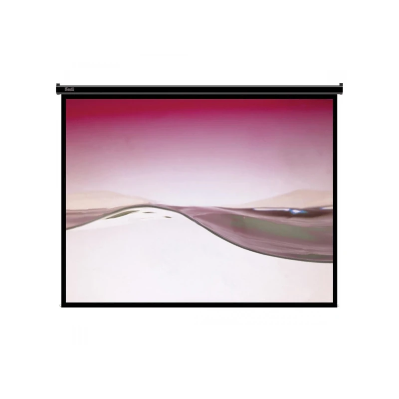 Pantalla De Pared Para Proyeccion  86 Pulgadas  Blanco  Klipx  Kps-302