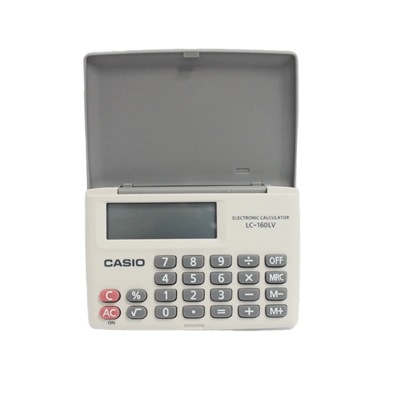 Calculadora Casio Lc-160Lv 8 Digitos C/Tapa