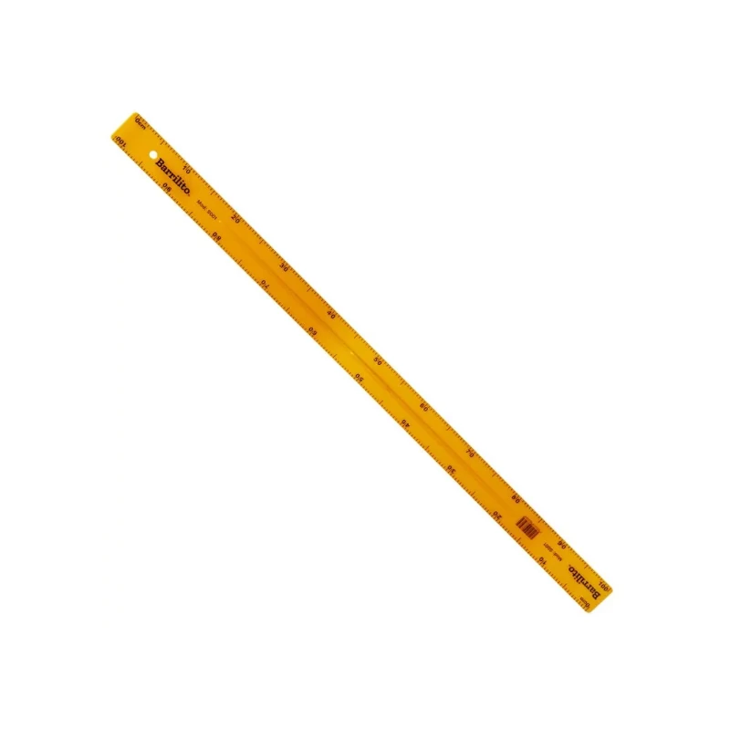 Regla Barrilito Plastico 100Cm Para Maestro
