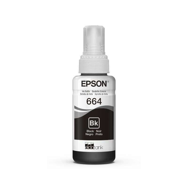 Tinta Epson T664 Negro
