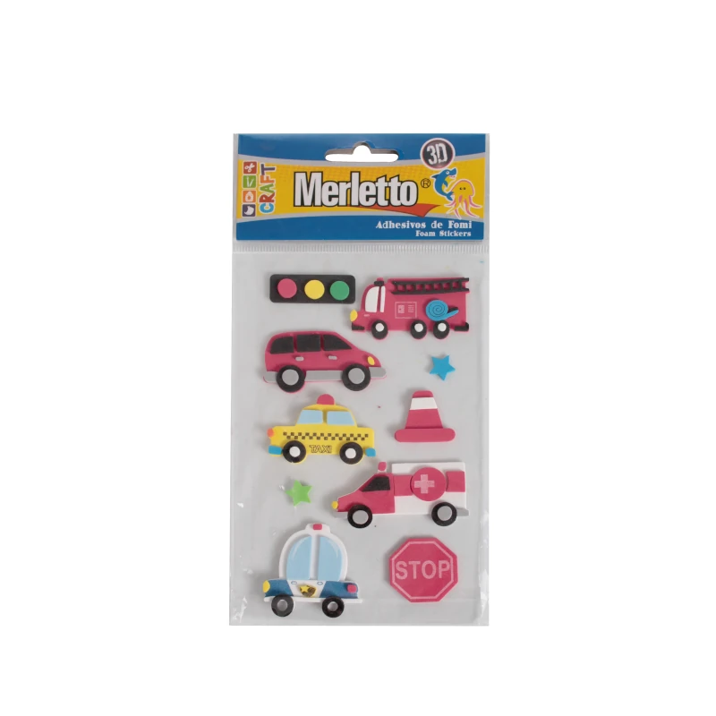 Foamy Figura 3D Transporte Merletto 2648