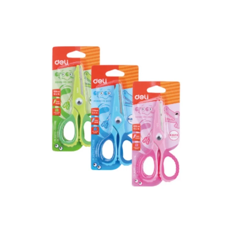 Tijera 5 3/10  Escolar Deli Surtido