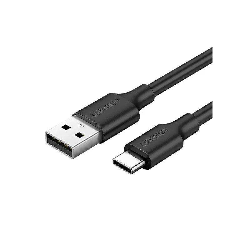 Cable Usb-A 2.0 A Usb-C 1M Negro Us287 Ugreen