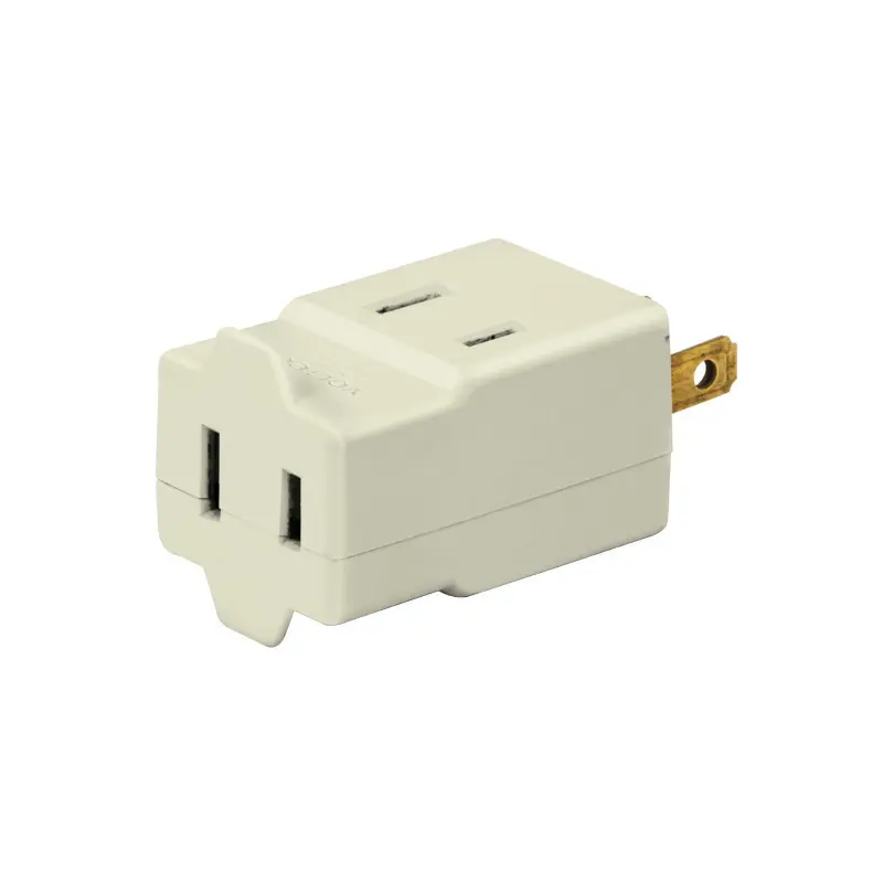 Adaptador Tomacorriente 3 Puertos Tipo Cubo Volteck 46808