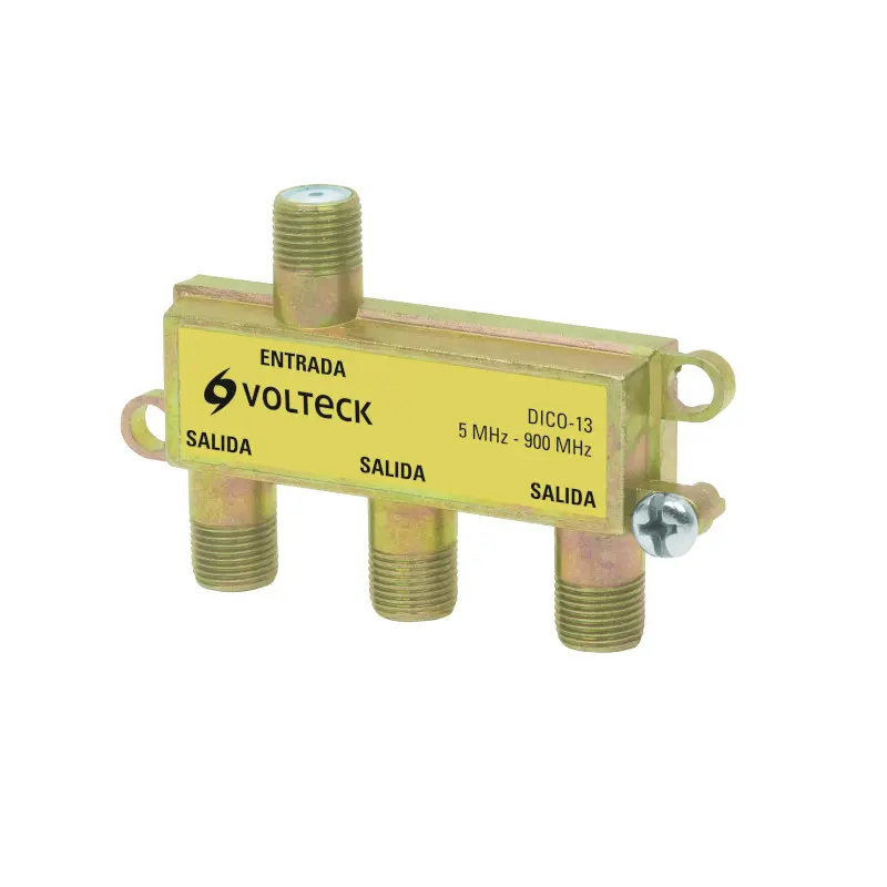 Spliter Para Cable Coaxial 3 Salidas Volteck 48476