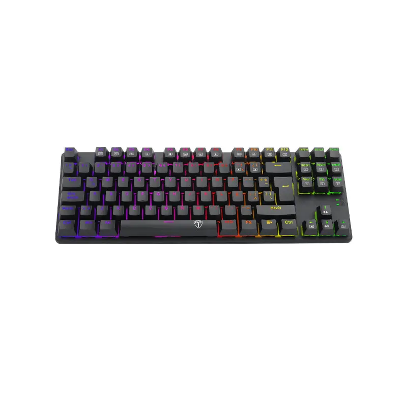 Teclado T-Dagger Gaming Bora Usb Negro Rgb Tkl Switch Rojo Tgk315 Mecanico Anti-Ghosting