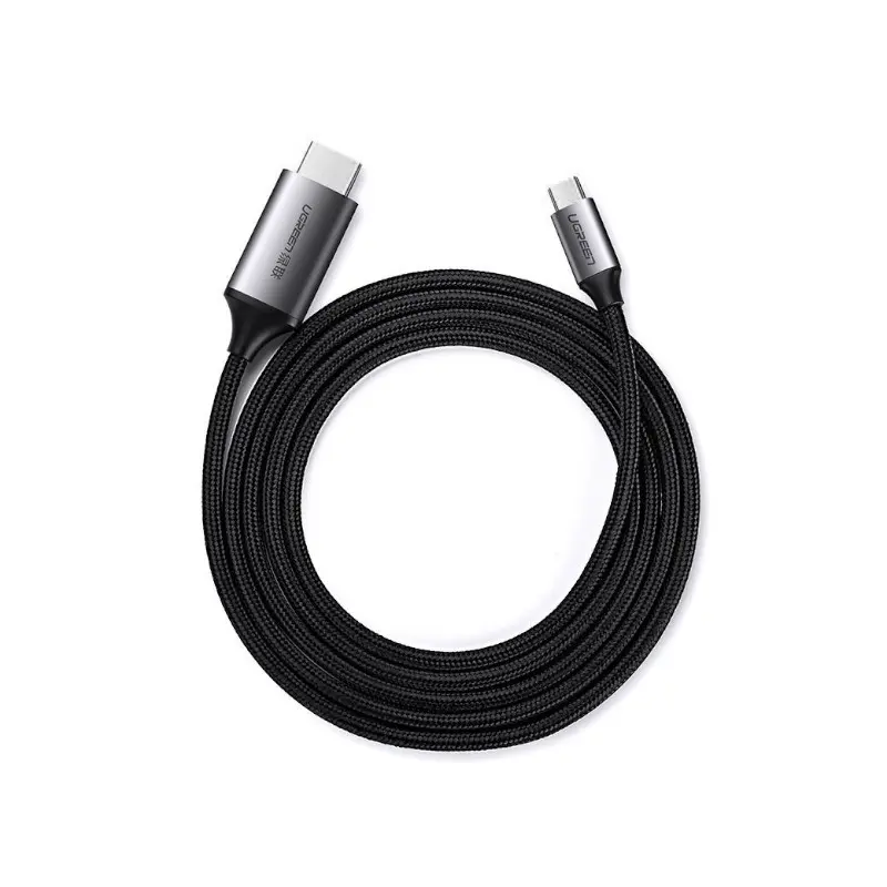 Cable Usb-C A Hdmi 1.5M Mm142 Negro Ugreen