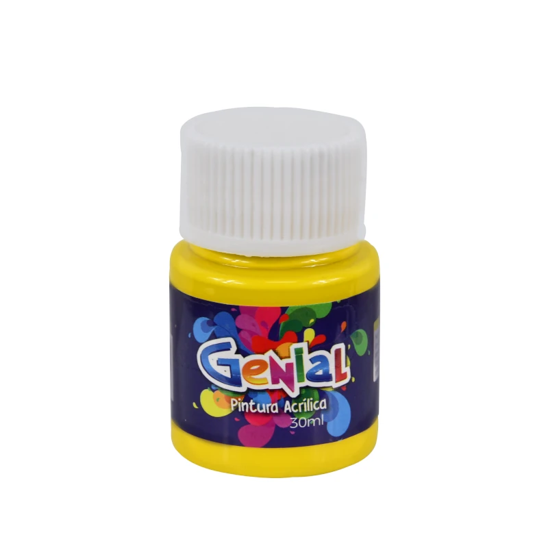 Pintura Acrilica 30Ml Amarillo Genial