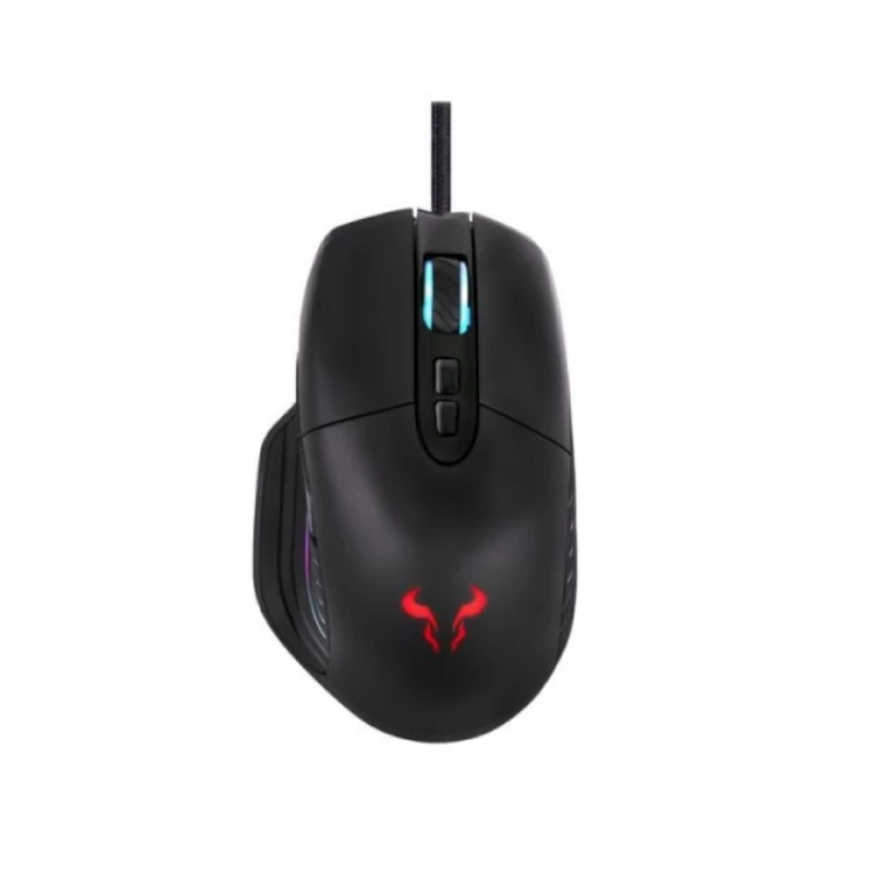 Mouse Riotoro Gaming Alambrico E Inalambrico Negro Rgb Mr-807I Dpi 10000
