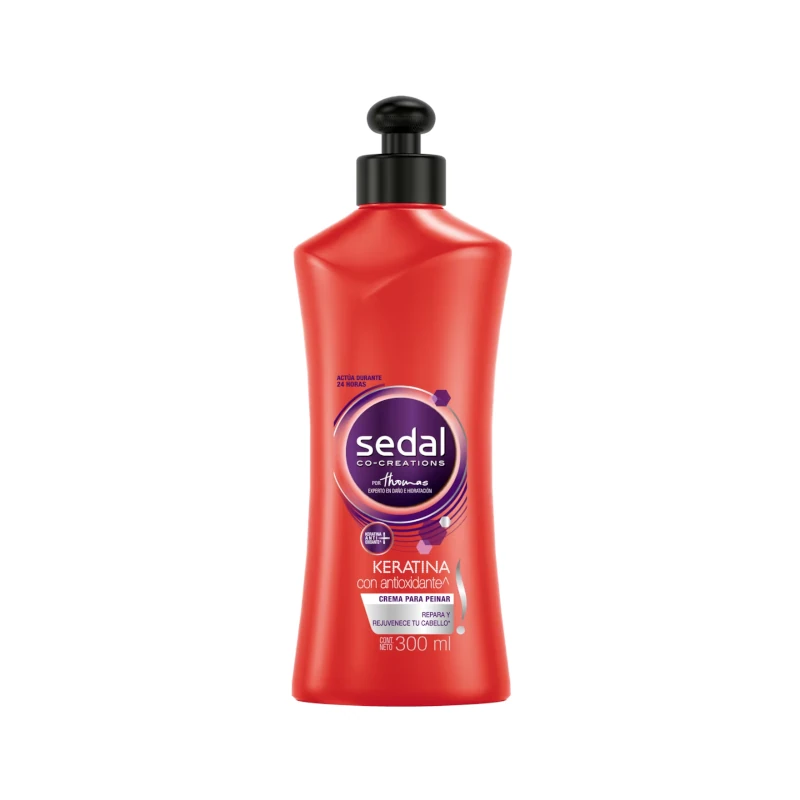 Crema P/Peinar Sedal Keratina 300 Ml