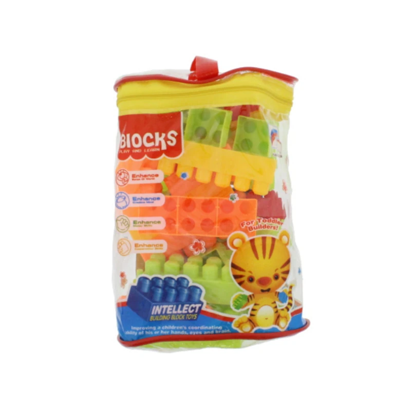 Juego Didactico Bloque Paquete 45 Plastico