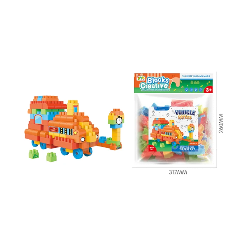 Juego Didactico Bloque Paquete 129 Plastico