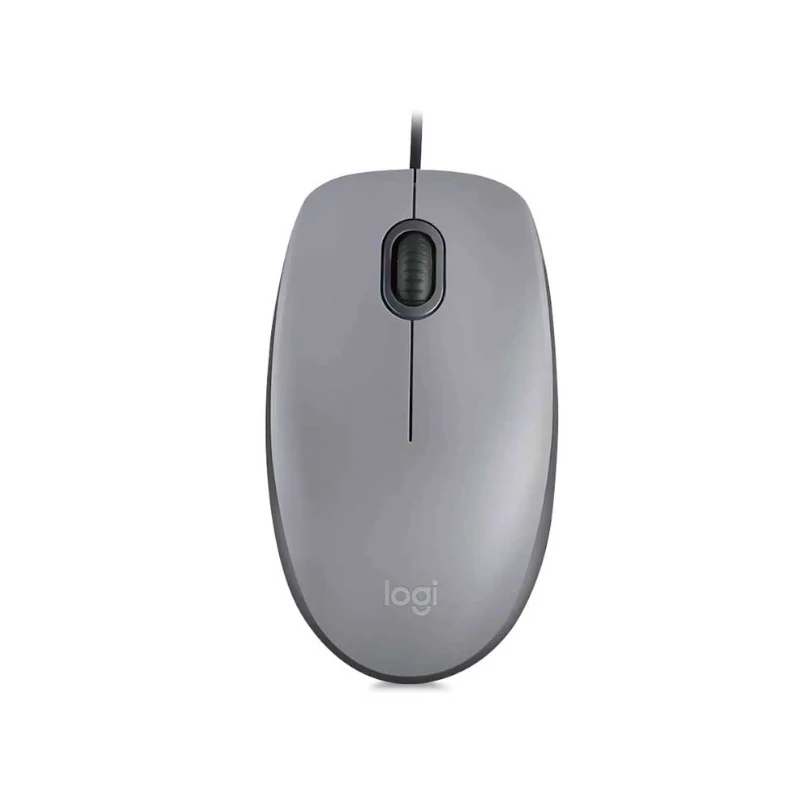 Mouse Logitech Usb Gris M110 3 Botones