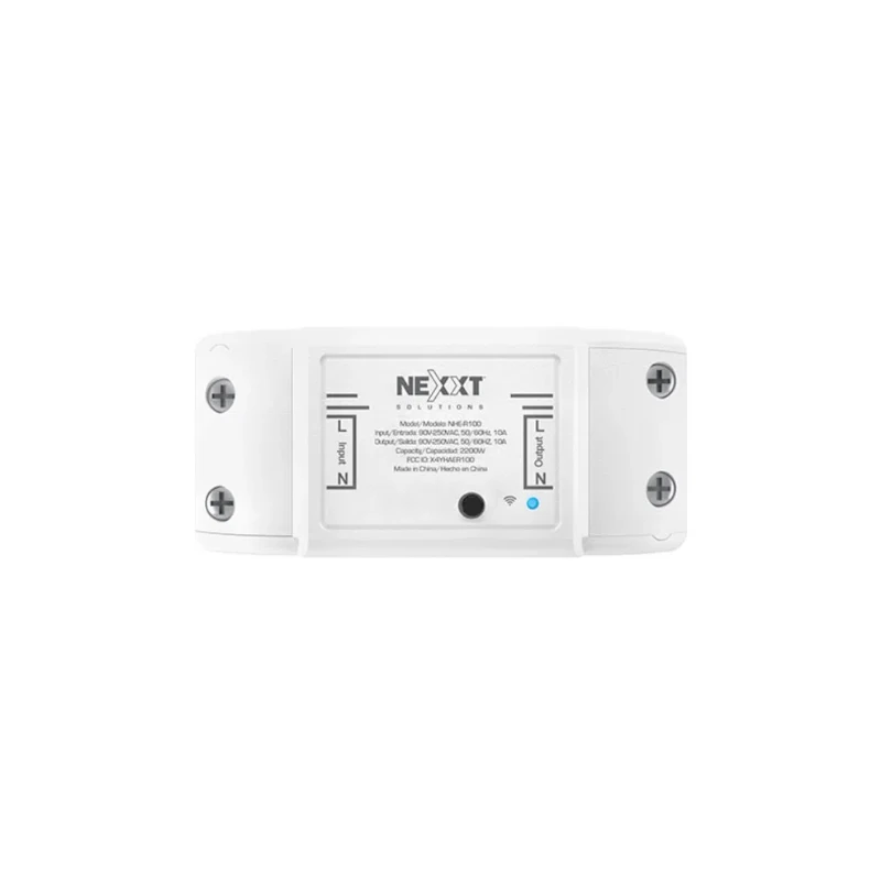 Interruptor De Rele Inteligente Wifi 110-220V 2200W Nexxt